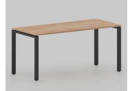 Стол с эффектом парения Лофт П-образные опоры черные ЛО.Кпп_6 600х1200 мм