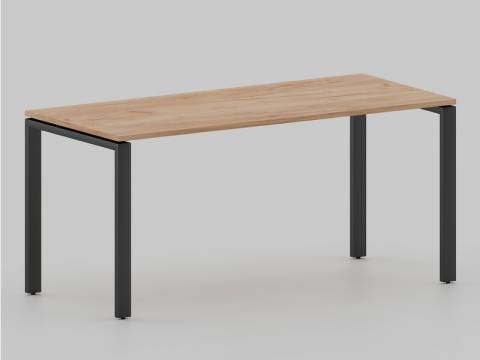 Стол с эффектом парения Лофт П-образные опоры черные ЛО.Кпп_8 800х1600 мм