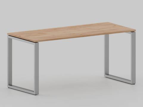 Стол с эффектом парения Лофт О-образные опоры серые ЛО.Кпо_7 700х1600 мм