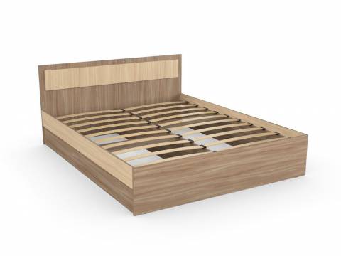 Кровать Дуэт Люкс 1600 ясень шимо