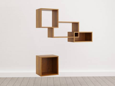 Полки навесные (С-27) Soft однотонный