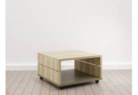 Журнальный стол (Е-1) Eclectic eco Дуб рокпайл-Мокко