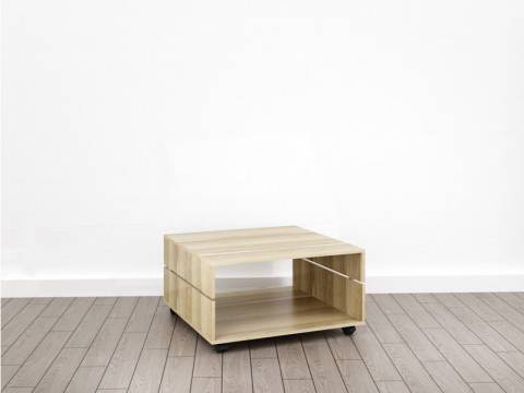 Журнальный стол (О-1) Eclectic lite одноцветный Дуб рокпайл