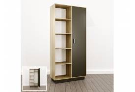 Шкаф комбинированный Правый (О-14) Eclectic lite Дуб рокпайл-Скала