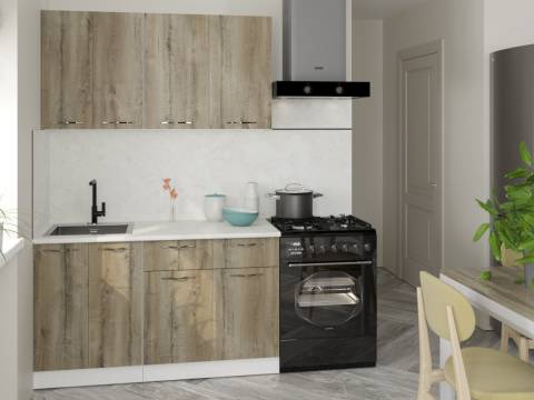 Кухонный гарнитур Альта медиум 1400 мм