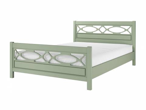 Кровать Лоренса 1600 Зелёный самшит
