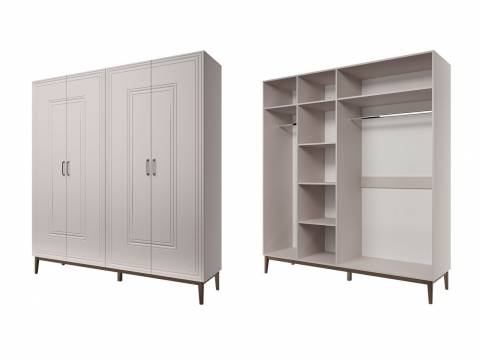 Шкаф ШР-4 Гориция Льняной