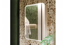 Шкаф зеркальный Lana 55 белый холодный