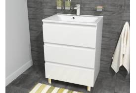 Тумба с раковиной Bali new 800 напольная 3 ящика