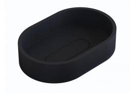 Раковина Uperwood London бетонная черная