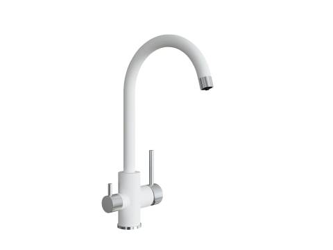 Смеситель Uperwood Quartz UPD-01-01 белый