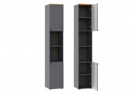 Стеллаж 16.427 Остин Серый Графит