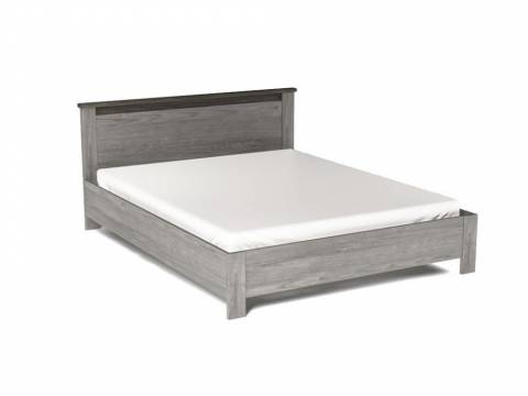 Кровать 1600 Денвер без основания Риббек серый