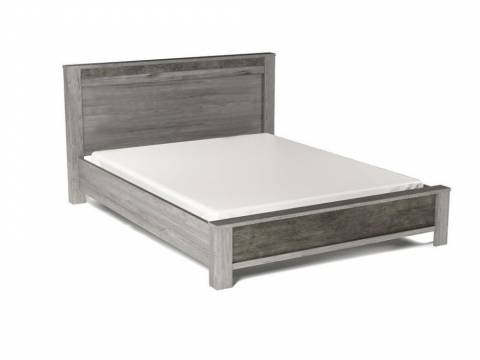Кровать Люкс 1600 Денвер без основания Риббек серый