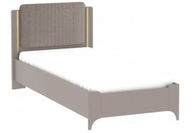 Кровать 900 Сиде Мокко (рогожка) без основания