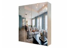 Шкаф Гранд ГШК/1-21-20-1111 (двери тип 1) с четырьмя зеркалами