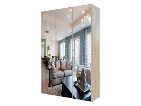 Шкаф Гранд ГШК/3-23-15-111 (двери тип 1) с тремя зеркалами