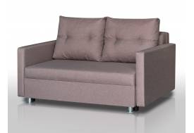 Диван Реал 120 с подлокотниками рогожка латте