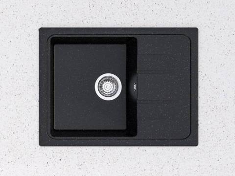 Мойка каменная врезная МК МВ150-Q4 черный