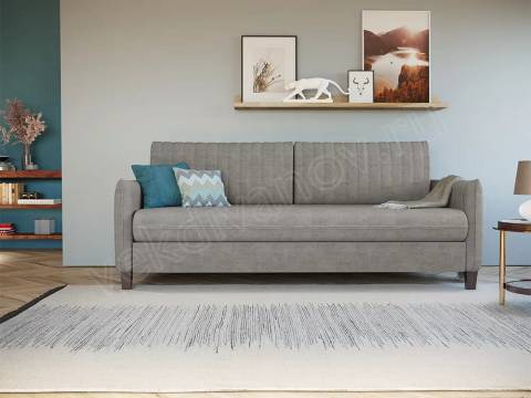 Прямой диван Мальме Ultra Grey