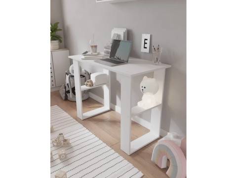 Стол письменный с полками арт. 238 белый