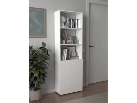 Шкаф универсальный с полками арт. 559 белый