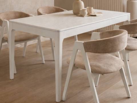 Стол Эдем белая эмаль