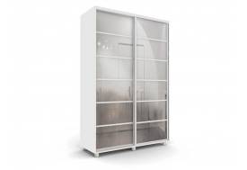 Шкаф-купе Стильный ОС 14-6-11 двухдверный белый