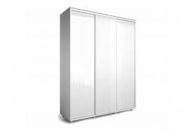 Шкаф-купе Удачный ОУ 24-6-000 белый трехдверный