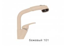 Смеситель для кухни Высокая лейка Tolero Бежевый 101