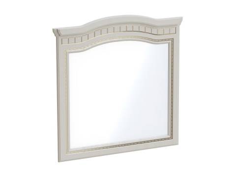 Зеркало Николь Ясень жемчужный/Ваниль